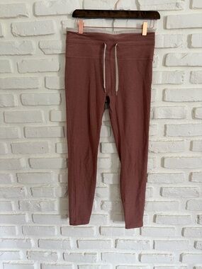Vuori Tie Waist Leggings Terracotta Heather